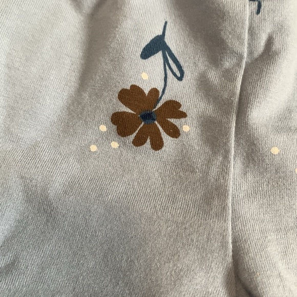 Carter’s Blue Floral Pants Size 3M EUC - Picture 3 of 4